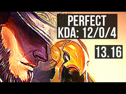 TWISTED FATE vs AZIR (MID) | 12/0/4, 5.0M mastery, Legendary, 300+ games | EUW Master | 13.16