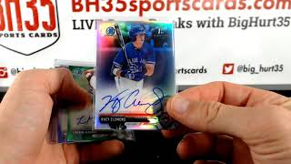Recap for 2017 Bowman Draft Baseball Jumbo | 8 Box Case Break #10 Pick Your Teams