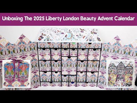Unboxing The Liberty Beauty Advent Calendar 2025