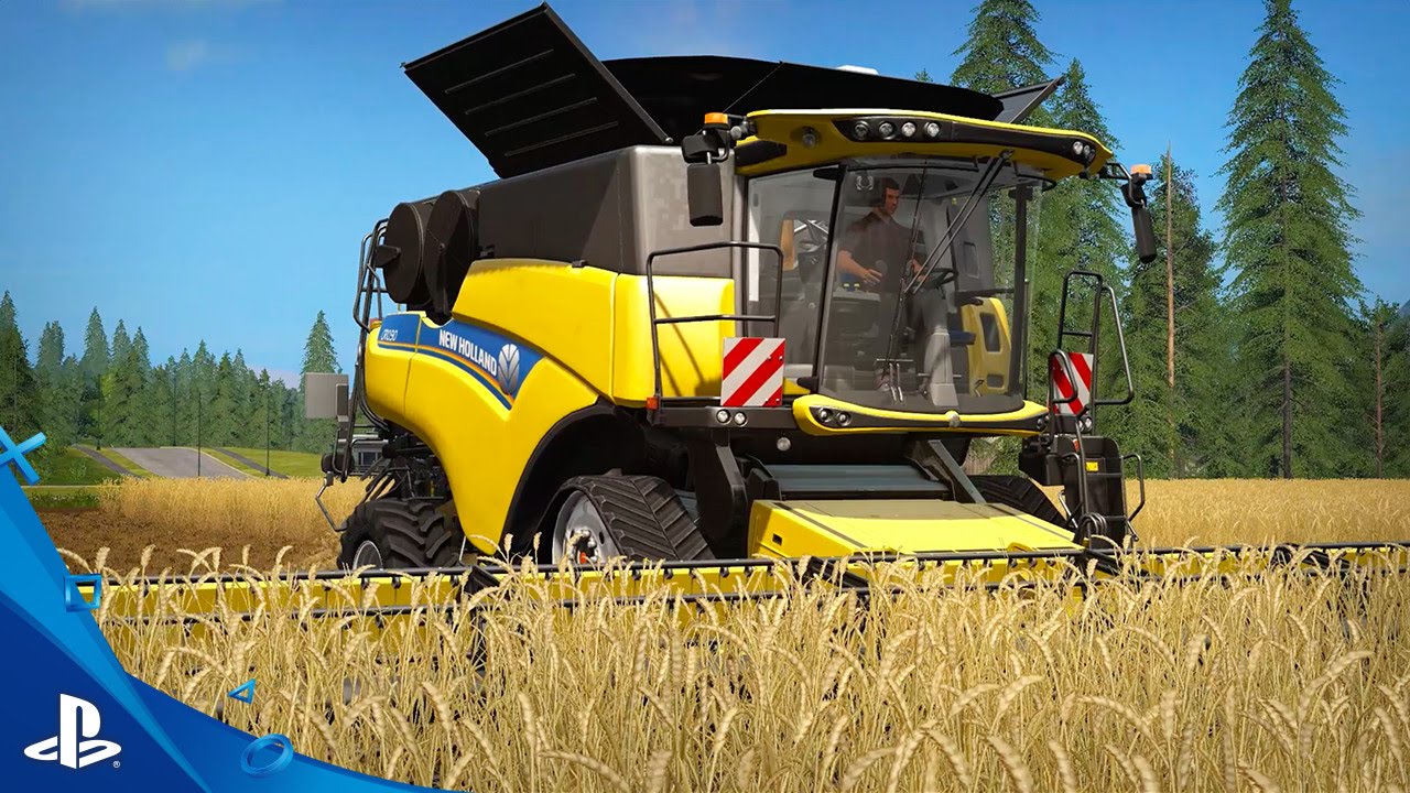 Farming Simulator 17 Chega em 25 de Outubro com Trens e Porcos