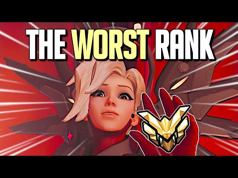 The WORST Rank to Climb 💀 MERCY Unranked to GM - EP14 (Overwatch)