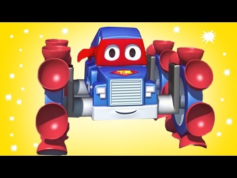 Carl el Super Camión es un escalador de lujo en Auto City | Dibujos animados para niños