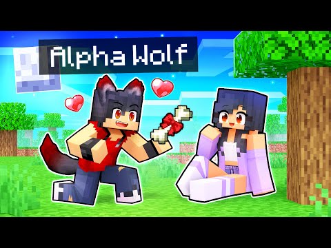 IN LOVE with the ALPHA WOLF In Minecraft!