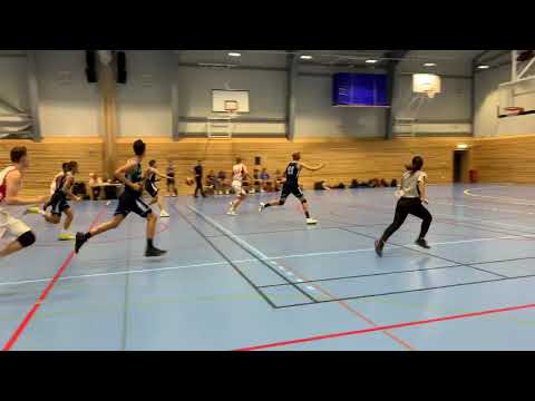 Axel Clark highlights vs Blackeberg basketball u19 20/09-20