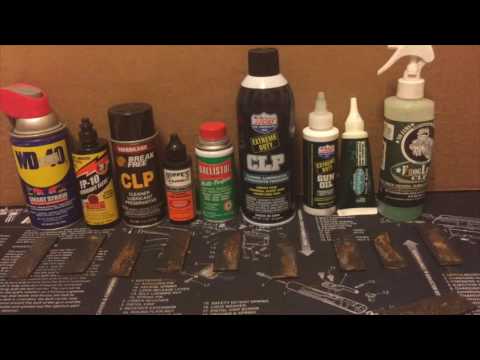 Rust Prevention Gun Lubes