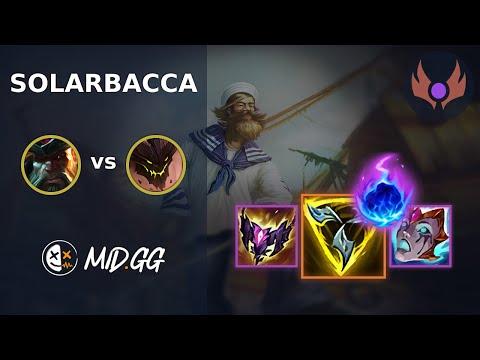 MID.GG: [ solarbacca ] Gangplank TOP vs Malphite | NA MASTER | LOL Season 2025