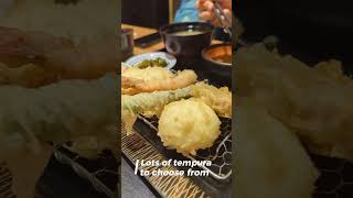 Savoring authentic Japanese Meal at Hataka Tempura Yamani