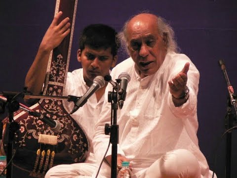 Ustad Zia Fariduddin Dagar Raga Behag, Netherlands Baithak 2004, Nathanael van Zuilen (Pakhawaj)