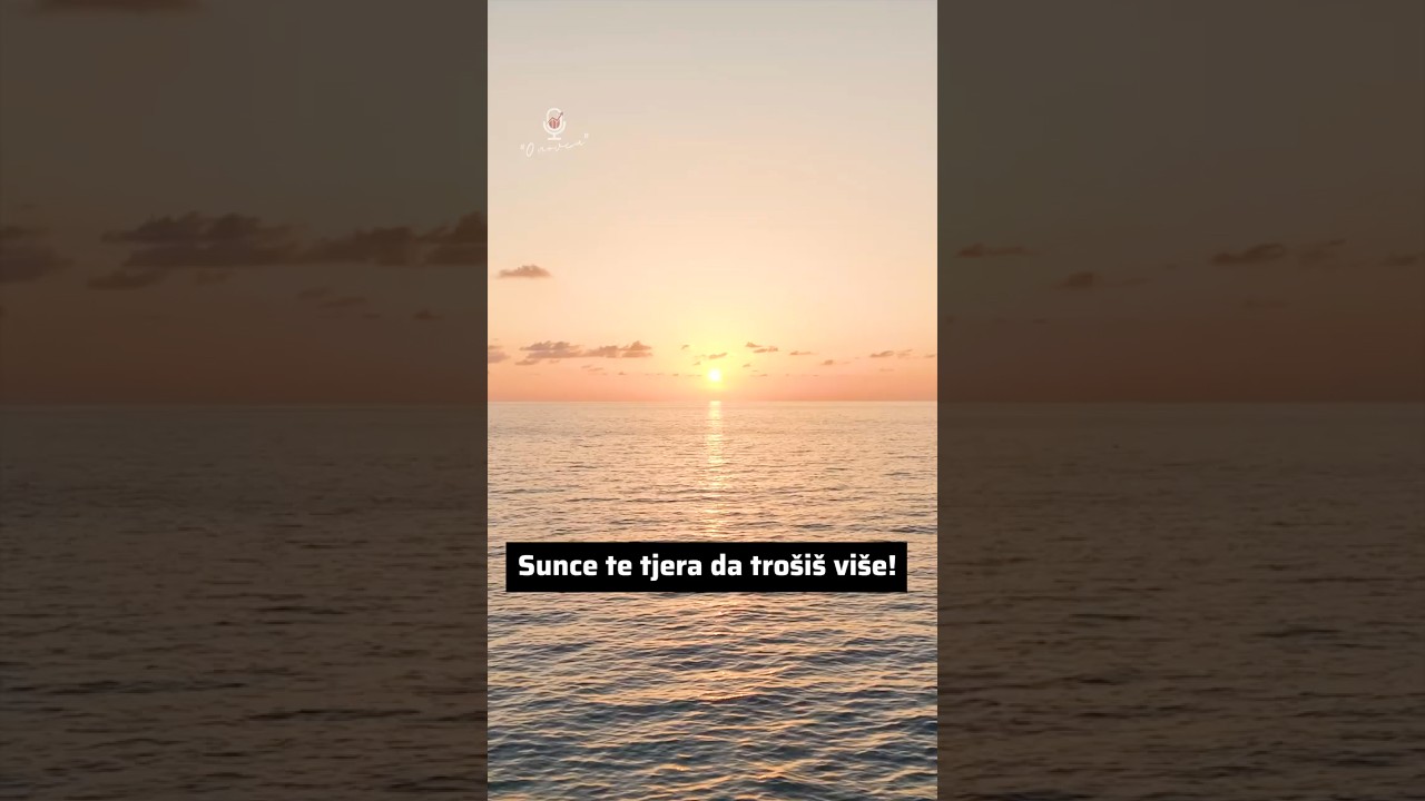 Sunce te tjera da trošiš VIŠE! ☀️ #financije #onovcu #marketing