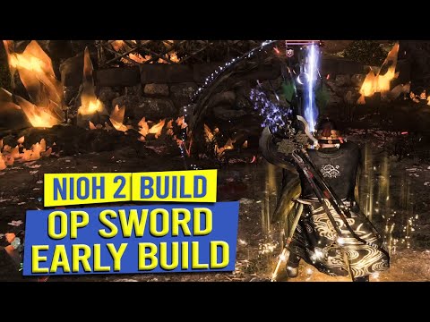 OP Sword Early Game Build (First 100 Levels) - NIOH 2