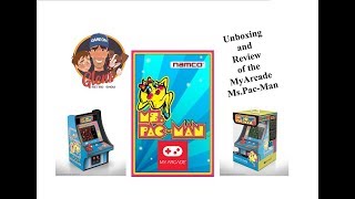 MyAracde Ms. Pac-Man unboxing and review