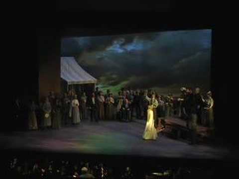 Elmer Gantry the Opera, Entrance of Sharon Falconer