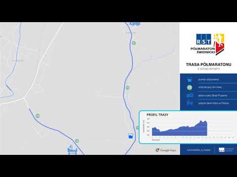 4. RST Półmaraton Świdnicki - trasa