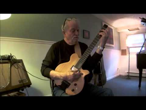 John Abercrombie improvising a piece in his new Soulezza Signature Guitar