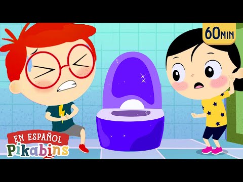 Canción de entrenamiento para ir al Baño 🚽  | Potty Training song! | Pikabins Canciones Infantiles