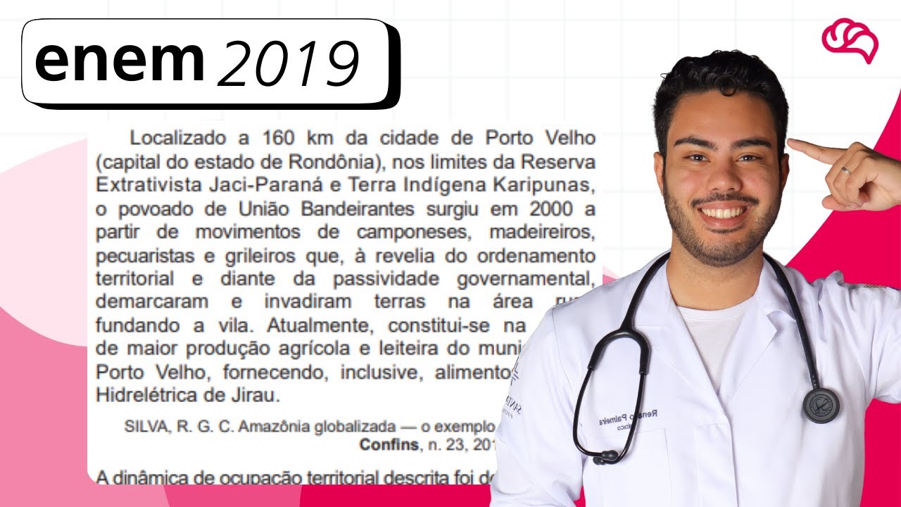Resolução em Vídeo — Questão 69 ENEM 2019