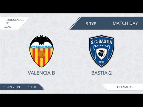 AFL19. EuroLeague A. Division UZAO/ZAO. Day 9. Valencia B - Bastia-2.