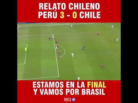 Chile 0 Perú 3 - Copa América Semifinal - Narración Chilena