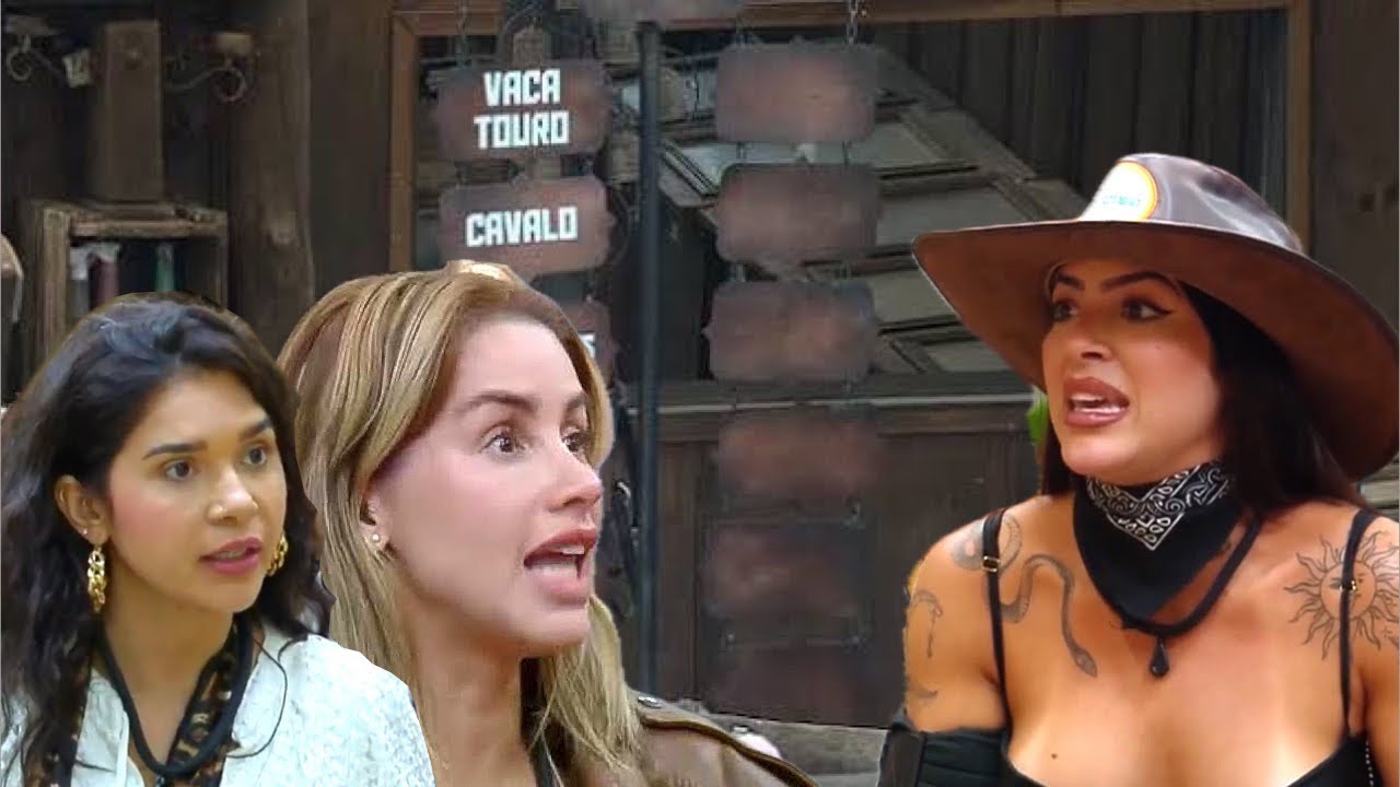 DELEGAÇÃO DAS TAREFAS LUANA DA O TROCA E HUMILHA GIZELLY E BABI  E DEIXA ELAS NA PIOR DA  FAZENDA 16