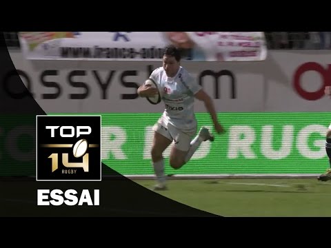 TOP 14 ‐ Essai Henry CHAVANCY (R92) – Racing 92-Montpellier – J10 – Saison 2016/2017