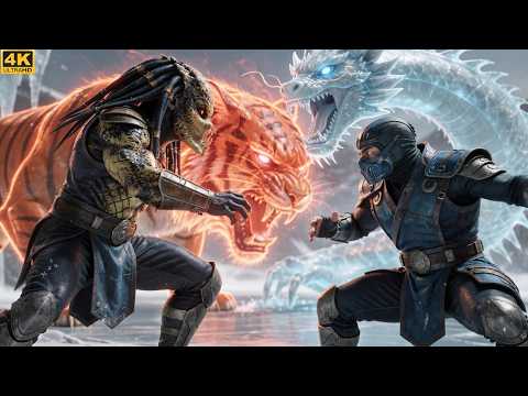 PREDATOR vs SUB ZERO | Clash of Fire and Ice - Part 1