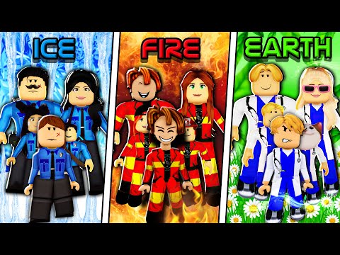 ROBLOX Brookhaven 🏡RP - FUNNY MOMENTS: Poor ICE Peter vs Mean Fire Brother