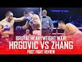 FILIP HRGOVIC VS ZHILEI ZHANG BRUTAL SLUGFEST CONTROVERSY POST FIGHT REVIEW NO FOOTAGE