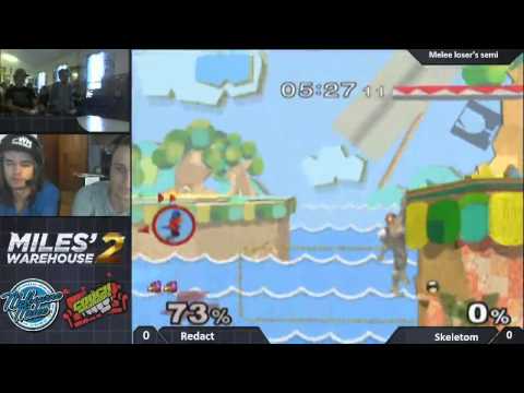 Miles Warehouse 2 Melee Losers Semi's - Skeletom vs Redact