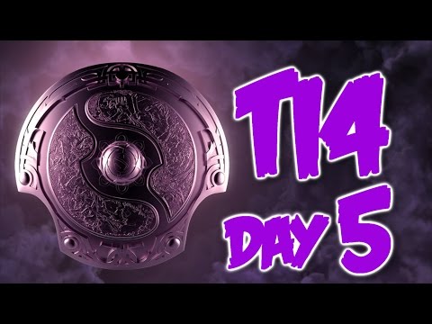Dota 2 International 2014 Playoffs Phase  - Day 5 Highlights
