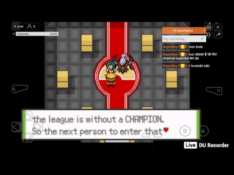 Pokemon Tunod Champions.