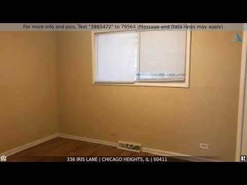 Priced at $1,650 - 336 IRIS Lane, CHICAGO HEIGHTS, IL 60411