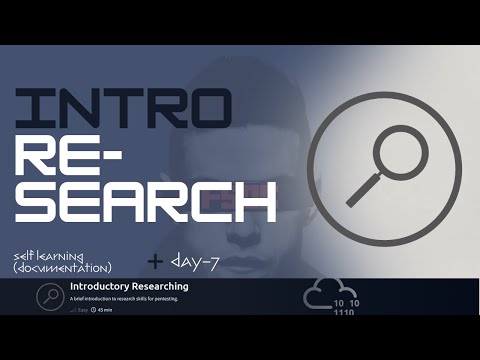 Day 7 – Learning How Hackers Do Recon & Research (Intro to Research)