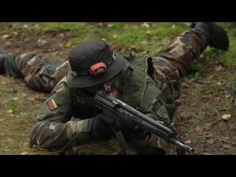 Lithuanian citizens mobilize for possible Russian aggression