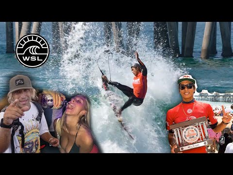 WHAT THEY DONT SHOW YOU at the US OPEN OF SURFING (Pt 1)