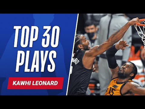 Kawhi Leonard's 30 BEST PLAYS | #NBABirthdays 🎂