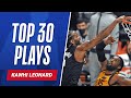 Kawhi Leonard's 30 BEST PLAYS | #NBABirthdays 🎂
