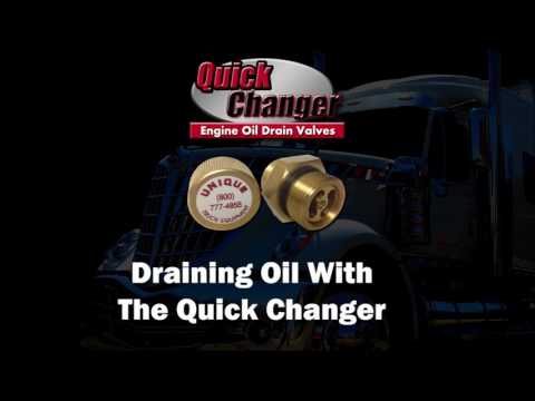 Quick Changer Oil Drain Valves