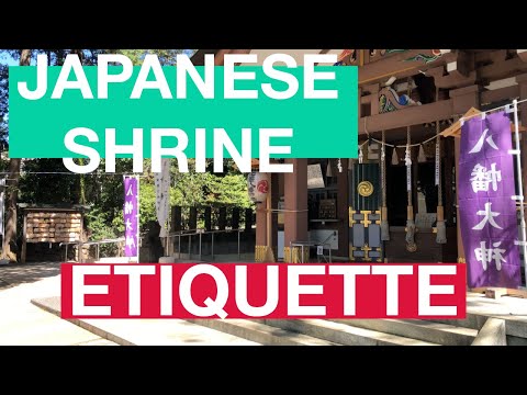 Japanese shrine etiquette - 5 basic rules