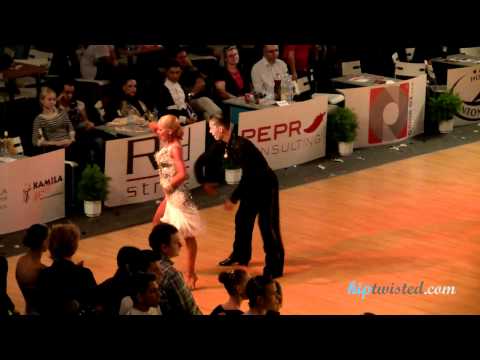 Vladimir Vasilevich - Uliana Maksimkina, Brno Open 2012, WDSF youth open latin, final - jive