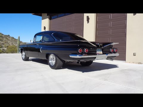 Nitrous-Injected 650hp 496 V8 1960 Chevy Biscayne
