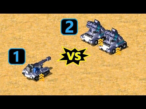 1 Elite TD vs 2 Elite IFV's - Red Alert 2