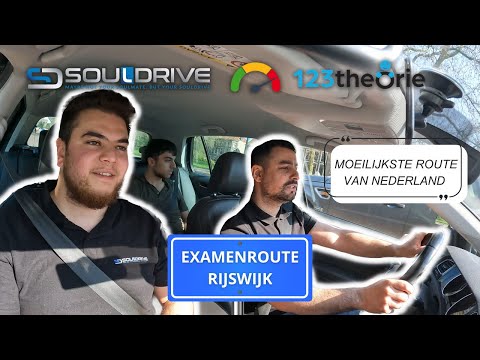 EXAM ROUTE RIJSWIJK📍THIS IS THE MOST DIFFICULT ACCORDING TO STUDENTS 🤯
