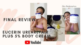 Eucerin UreaRepair 5% PLUS Body cream |REVIEW| #UreaGold #rubybox #rubyboxureagold