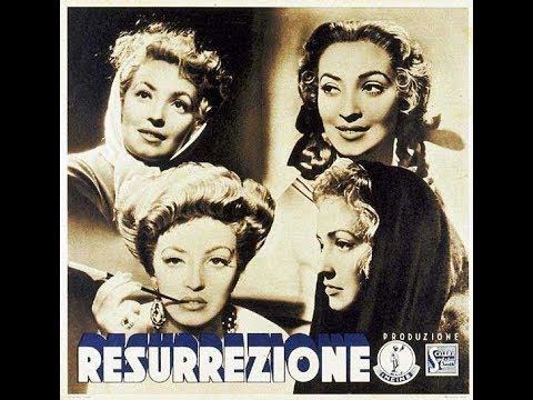 Resurrezione (1944) di Flavio Calzavara con Doris Duranti