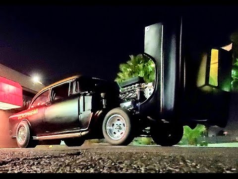 8 second Street Car Cruising the Las Vegas Strip!-Finnegan's Garage Ep.82