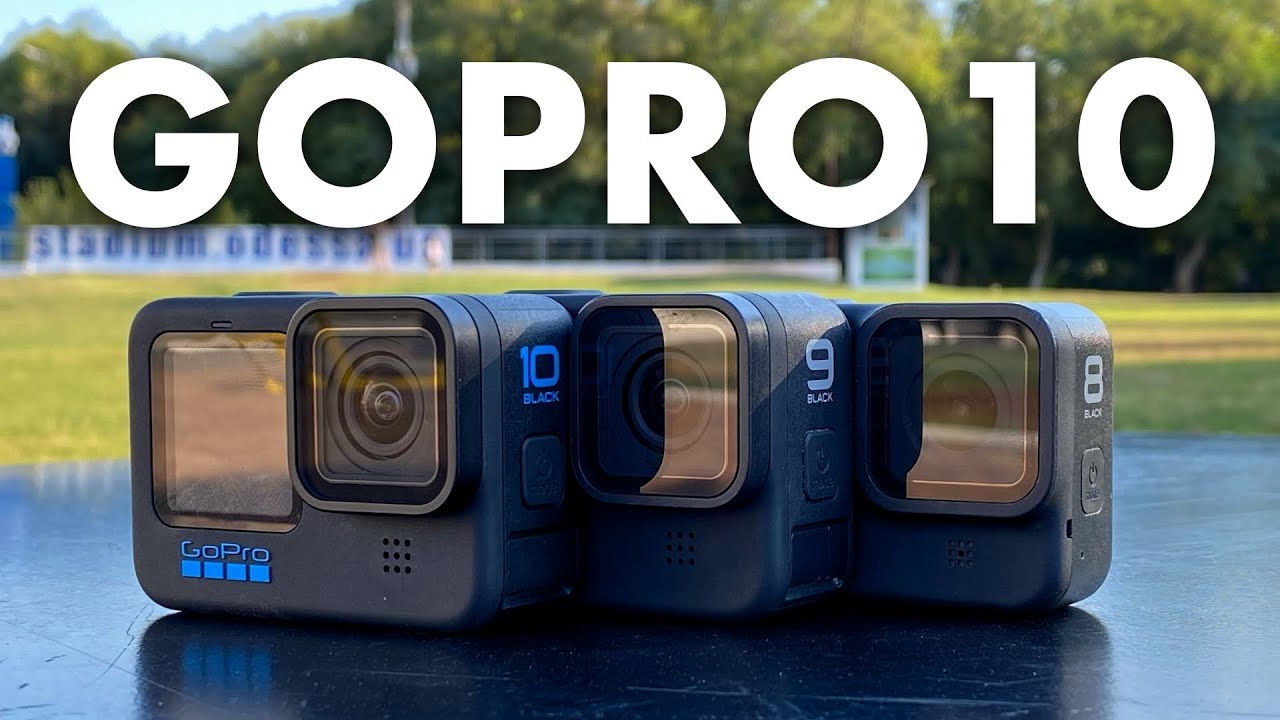 Камера GoPro HERO 10 Black video preview