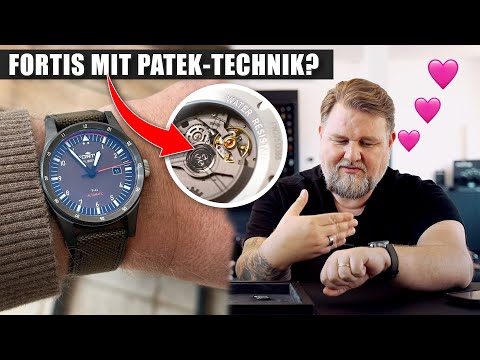 Neu verliebt: Patek-Technik in neuer Fortis Flieger! 😱❤️