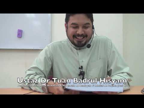 20190216 Dr Tuan Badrul Hisyam : Kitab Atsar Al Khilaf Fi Al Qawaid Al Usuliyah Fi Al Iktilaf Al..