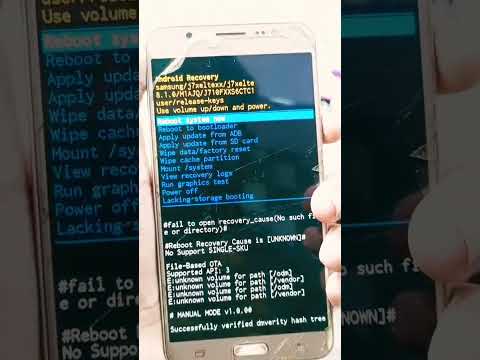 sumsung mobile stuck in recovery mode