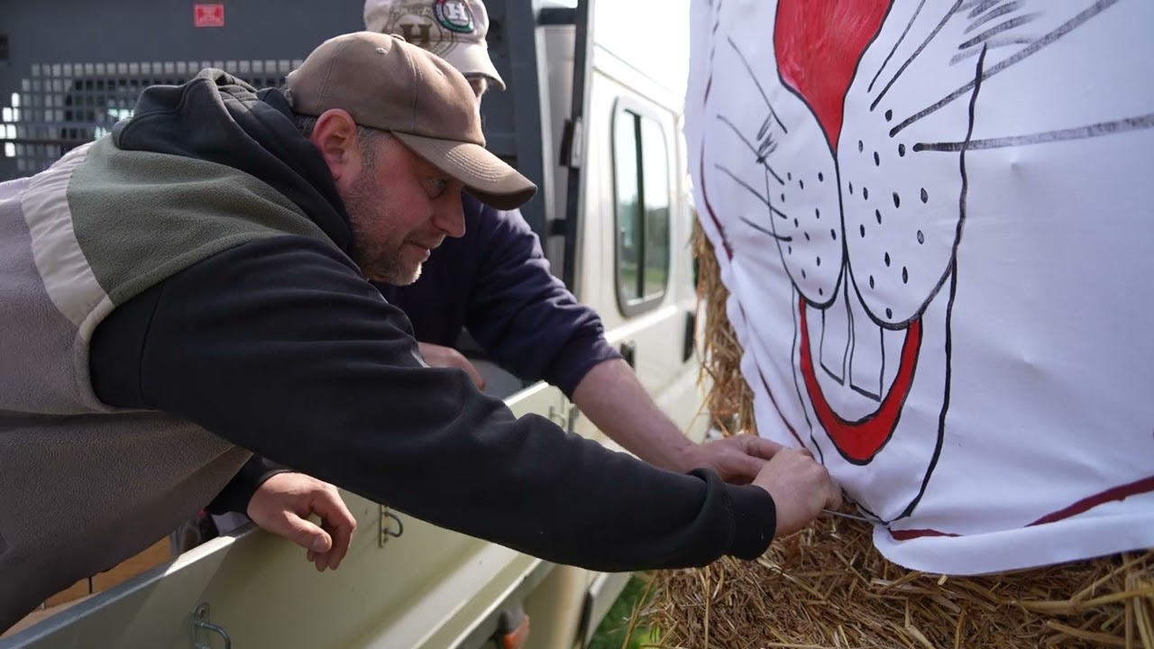 Megújult húsvéti dekorációval köszönti Lengyeltóti a tavaszt